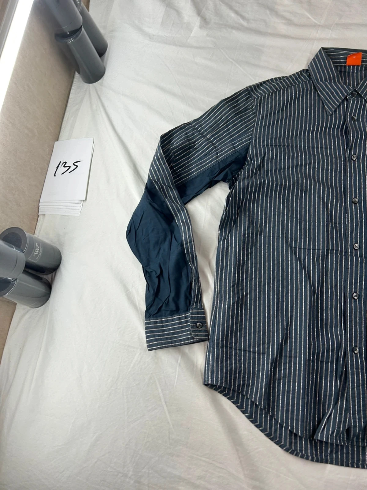 Camisa a rayas vintage Hugo Boss – photo 3